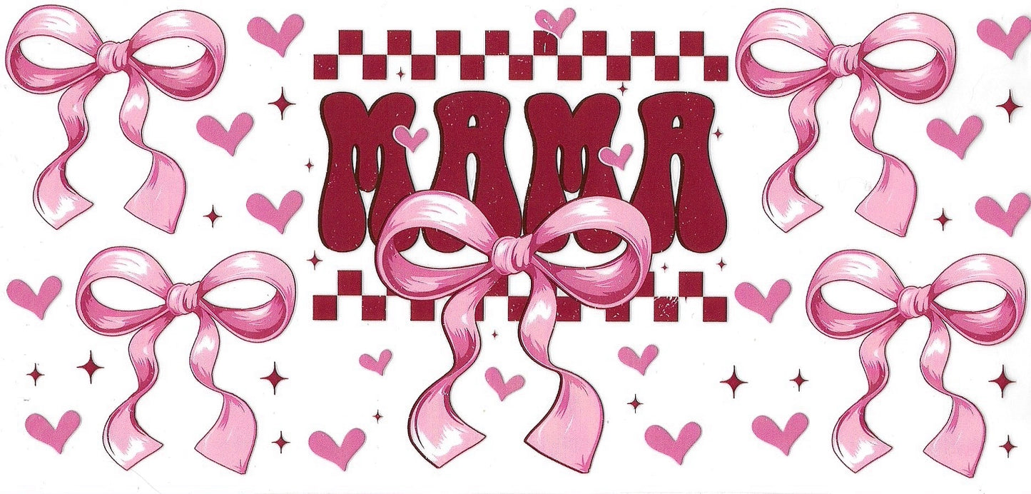 Mama Bows Hearts Design