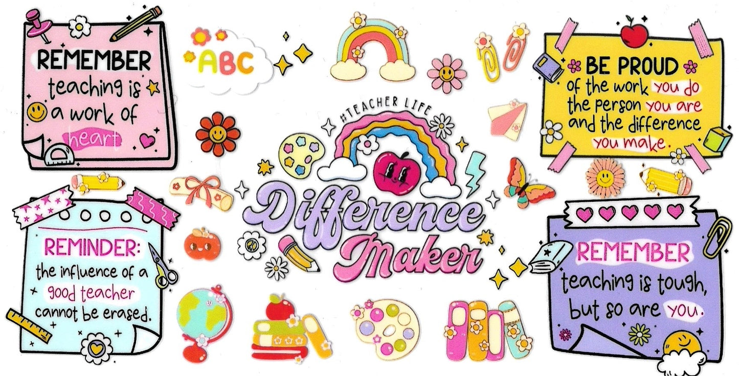 Teacher Difference Maker Design
