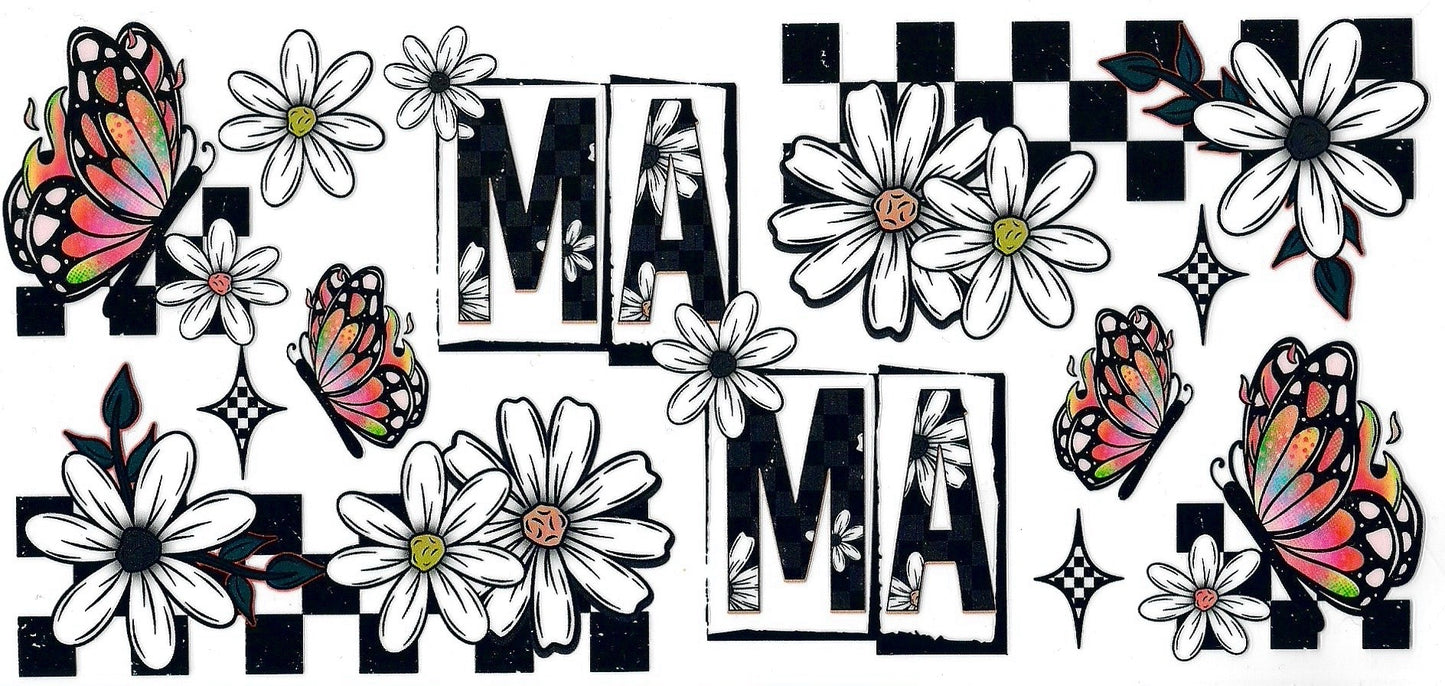 Checkered MaMa Design