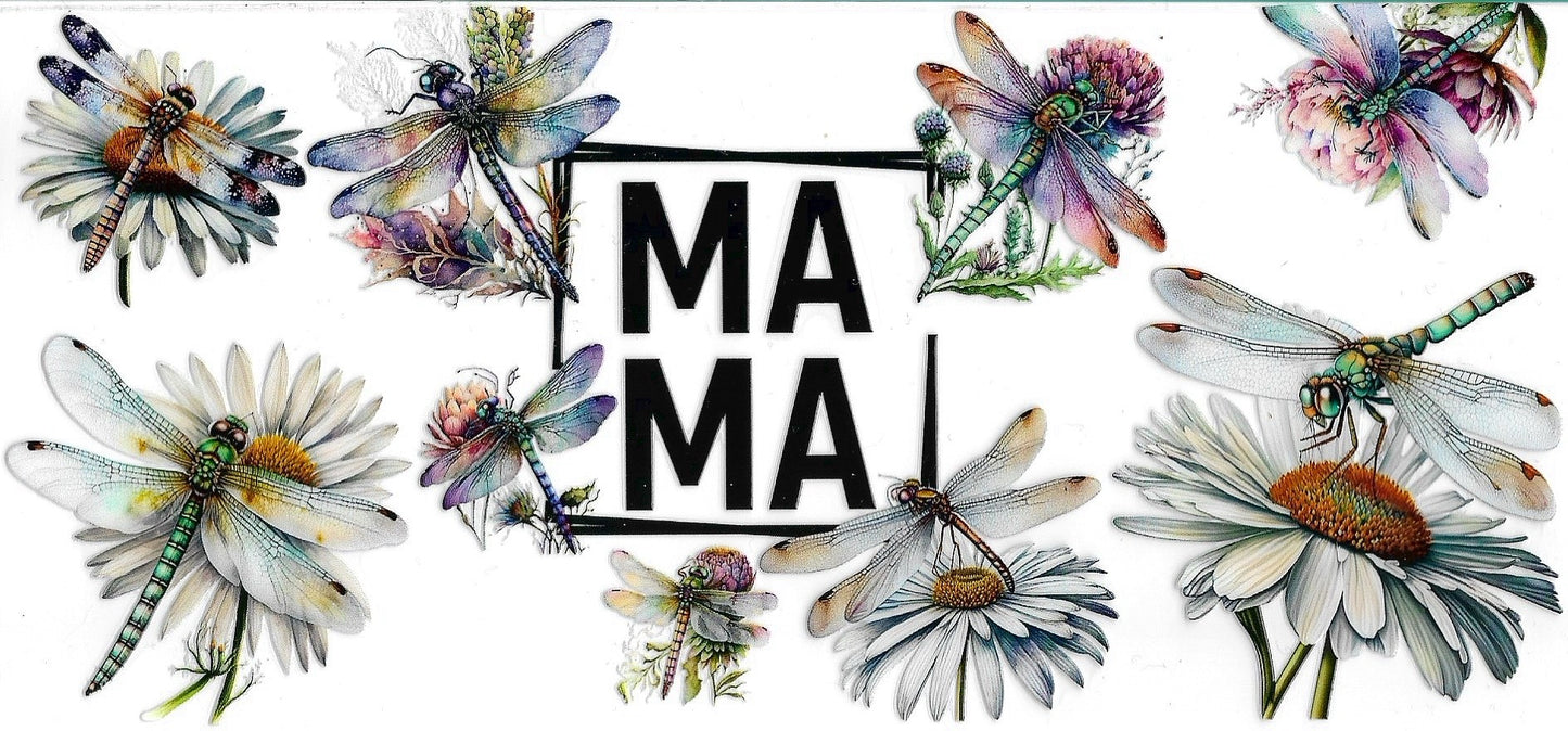 Dragonflies Mama Daisies Design