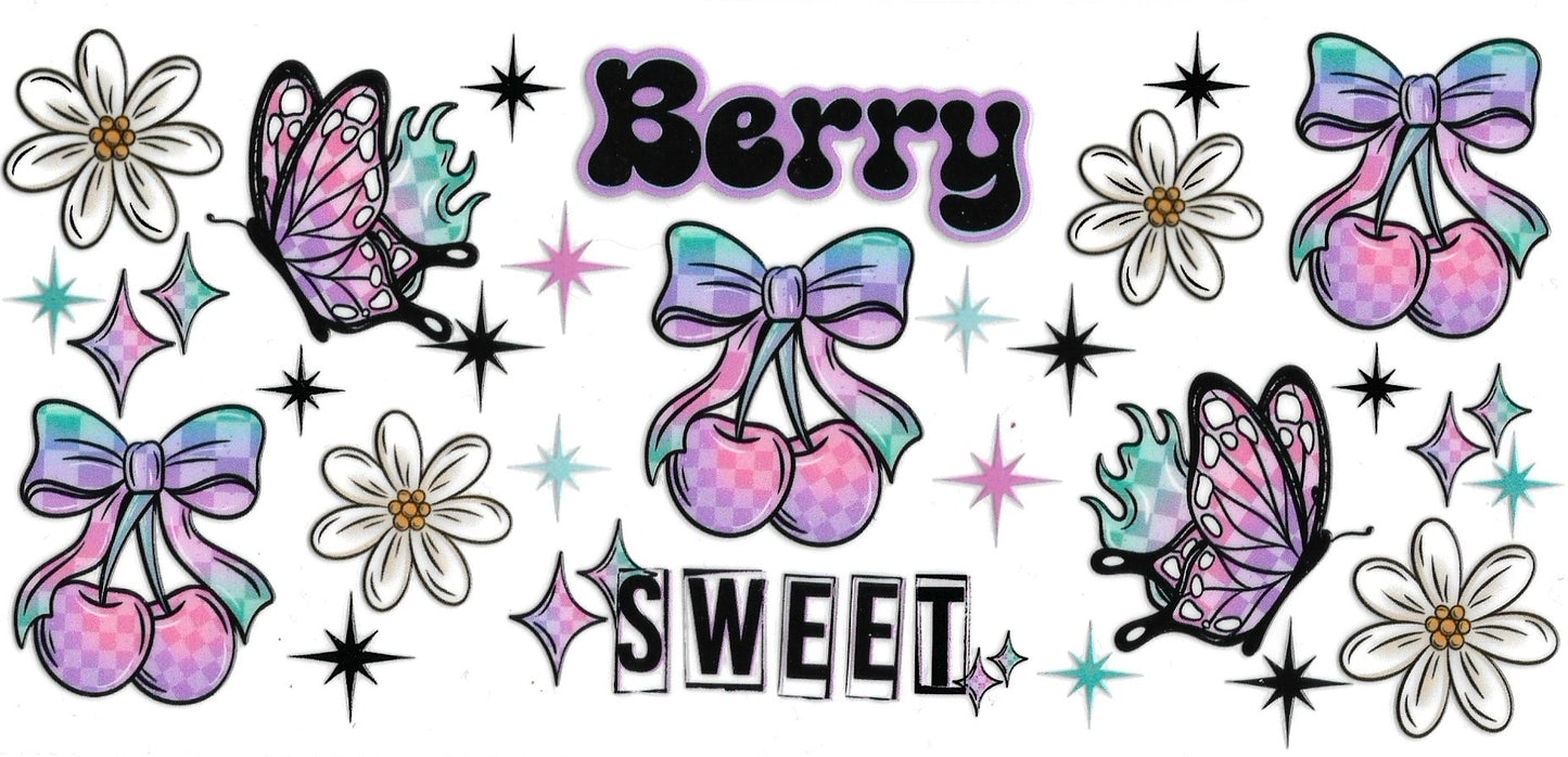 Berry Sweet Retro Design