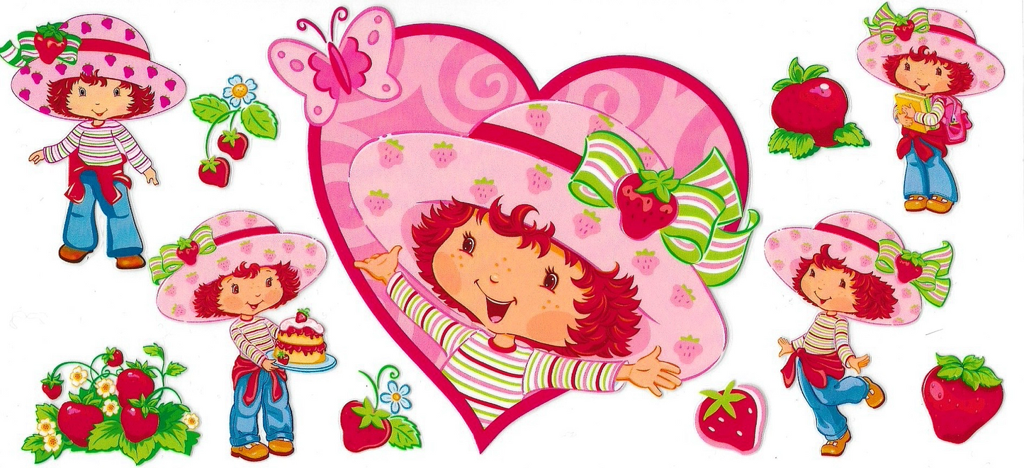 2000s Strawberry Girl Design