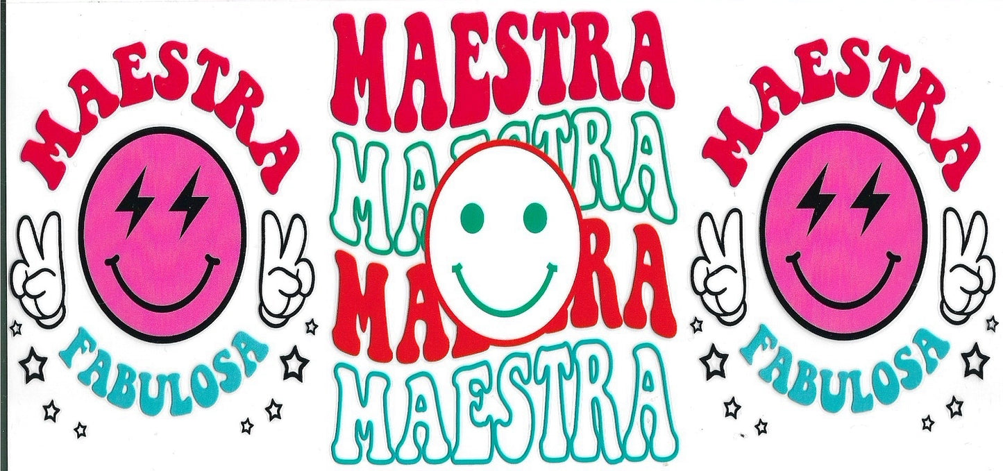 Maestra Fabulosa Smiley Design