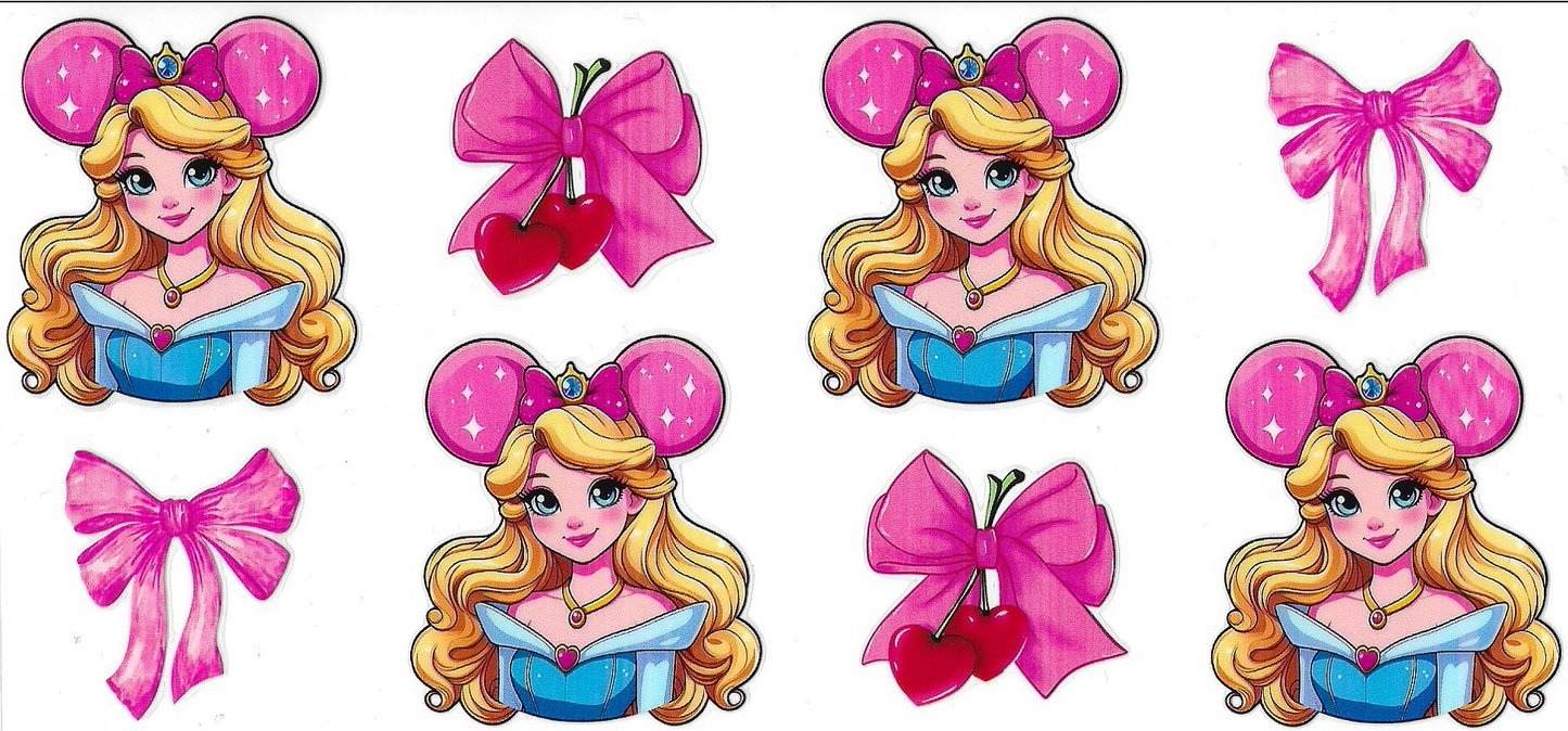 Princess Heart Cherry Design