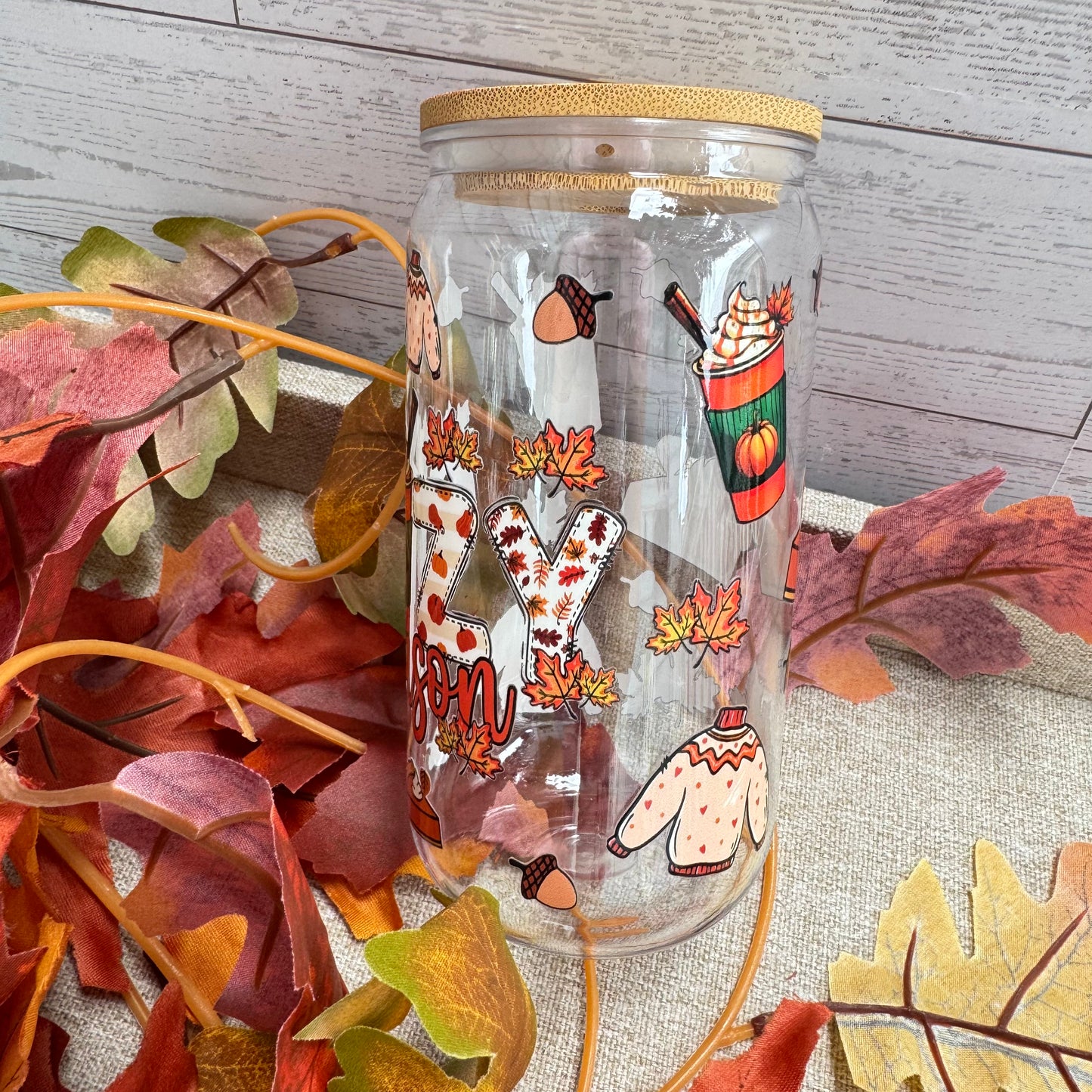 Cozy Season Acrylic Cup