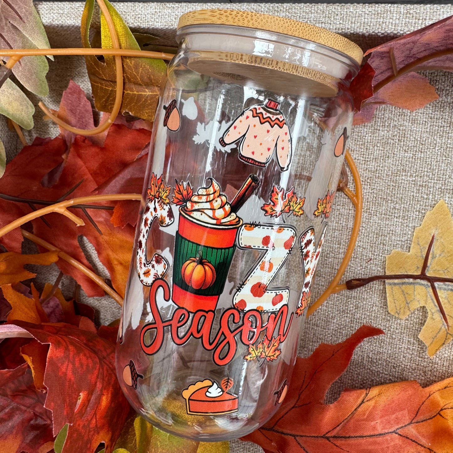 Cozy Season Acrylic Cup