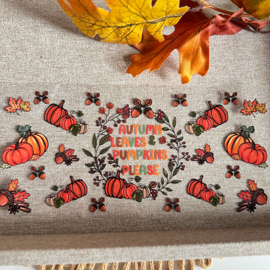 Leaves and Pumpkins Please Design