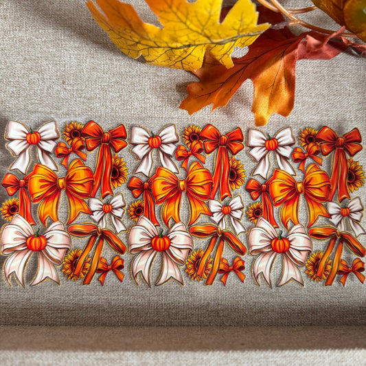 Fall Themed Bows Design