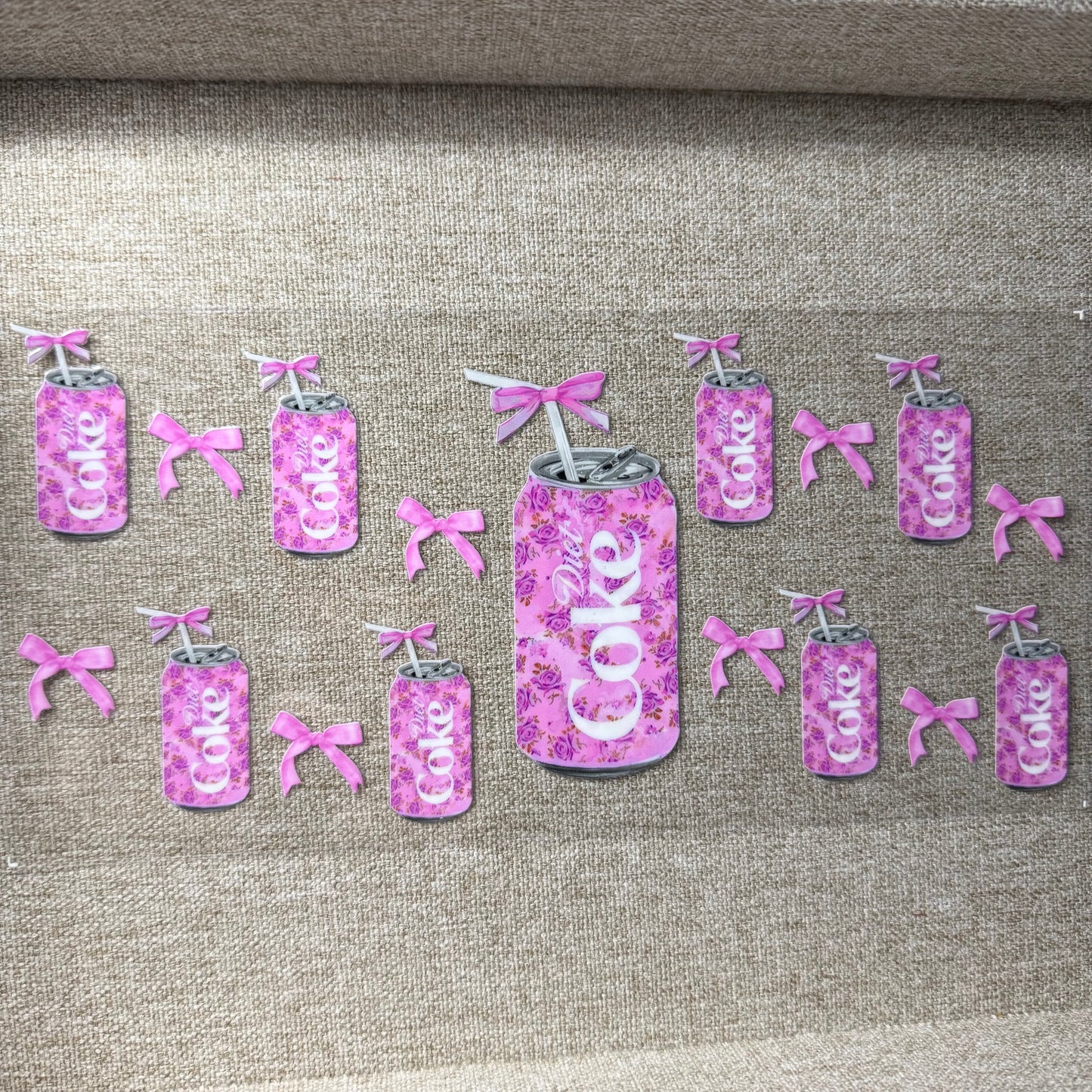 Diet Coke Girly Bow Design