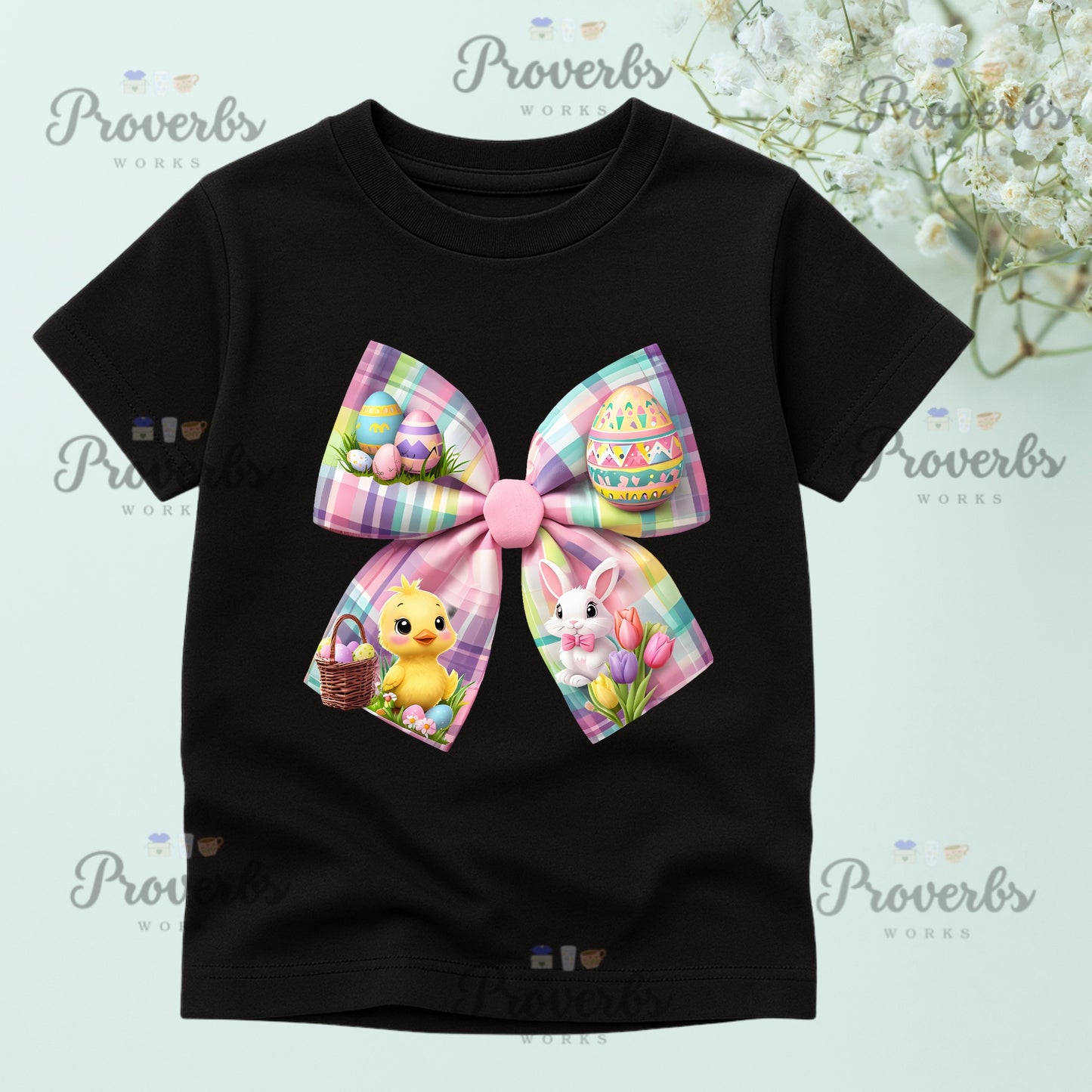Easter Bunny Bow T-Shirt