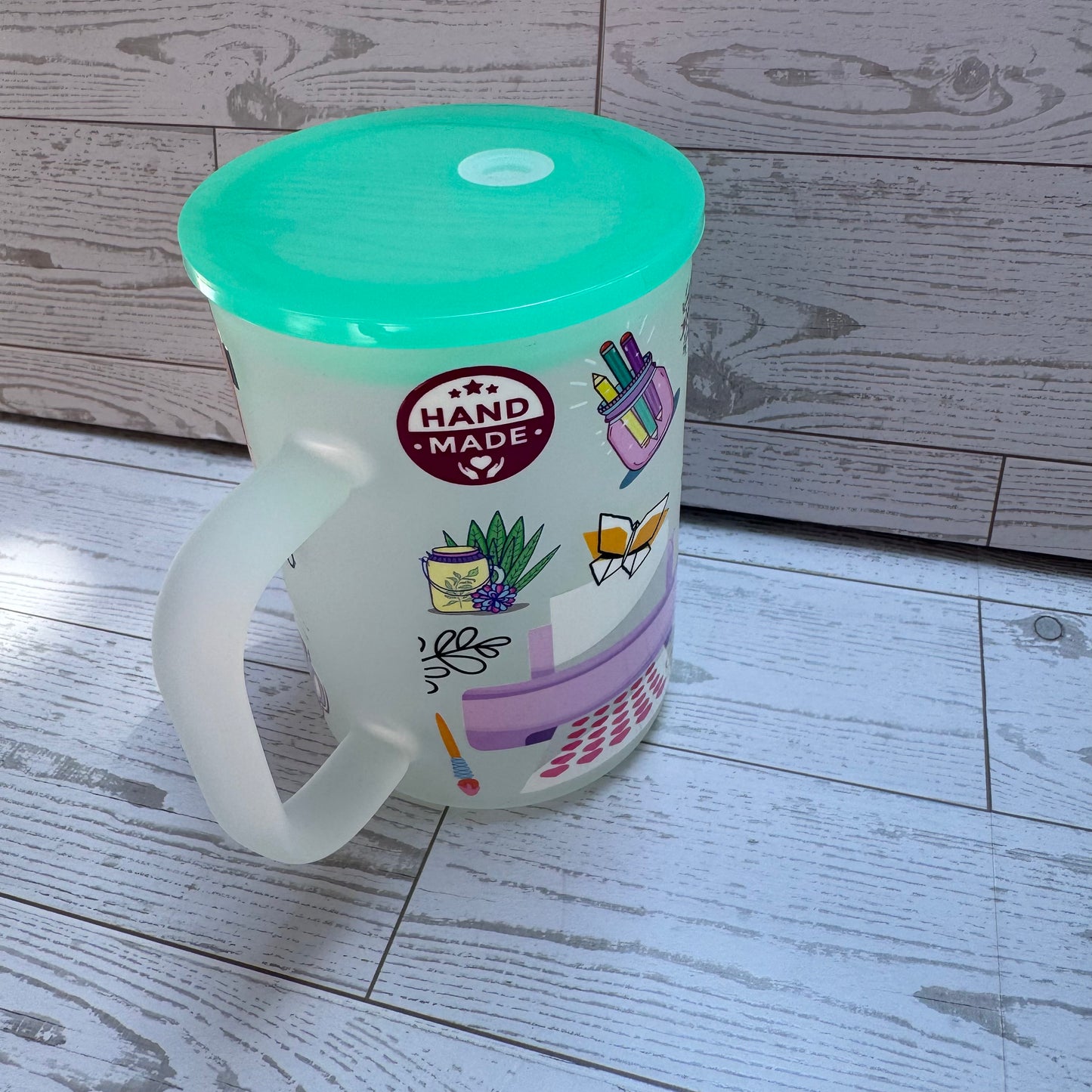 Crafty Girl Frosted Mug