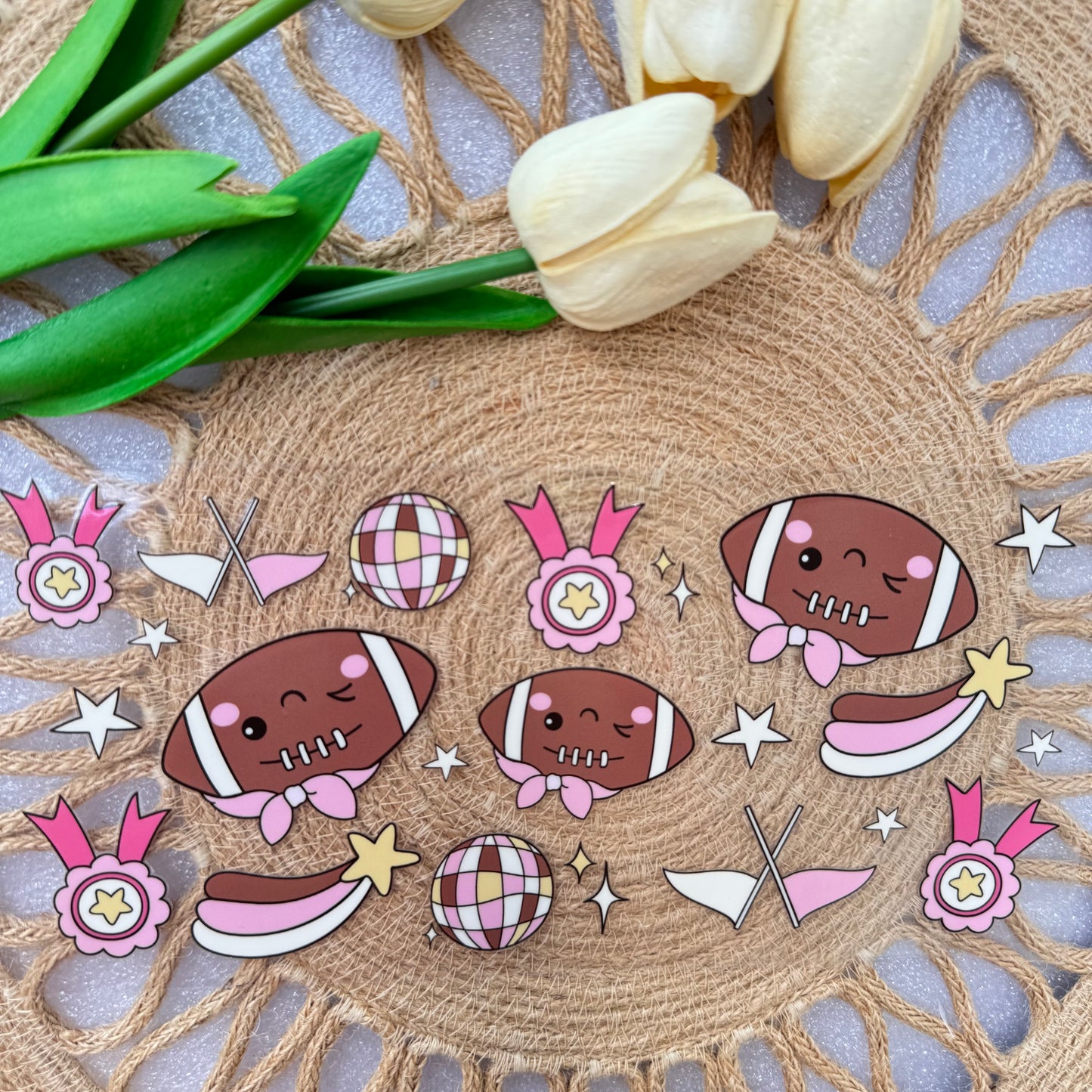 Football Bows Design