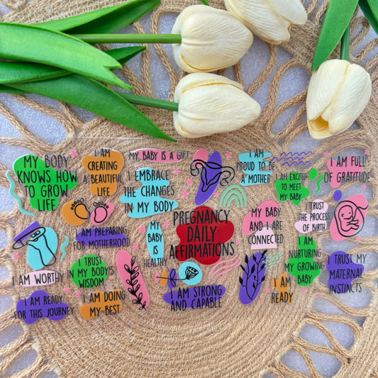 Pregnancy Daily Affirmations Design