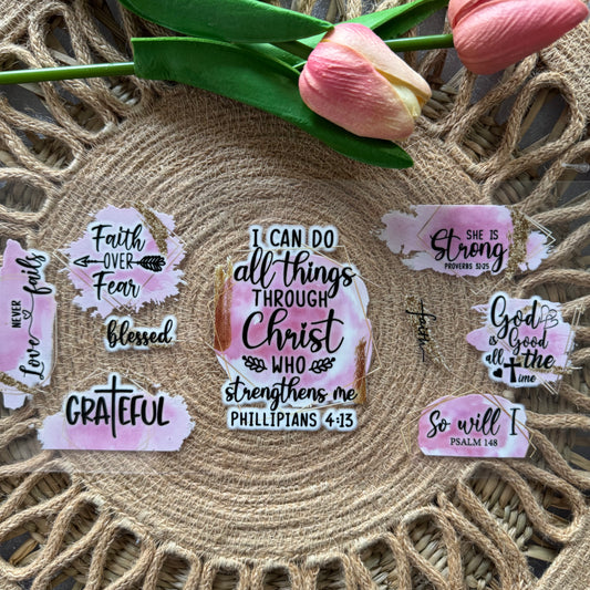 I Can do all Things Through Christ Faith Design