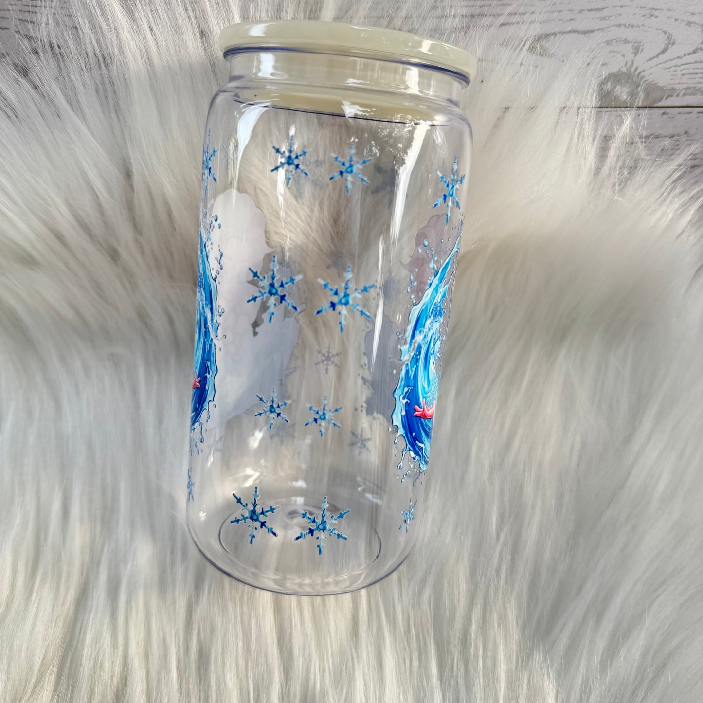 Snowflake Princess Acrylic Cup