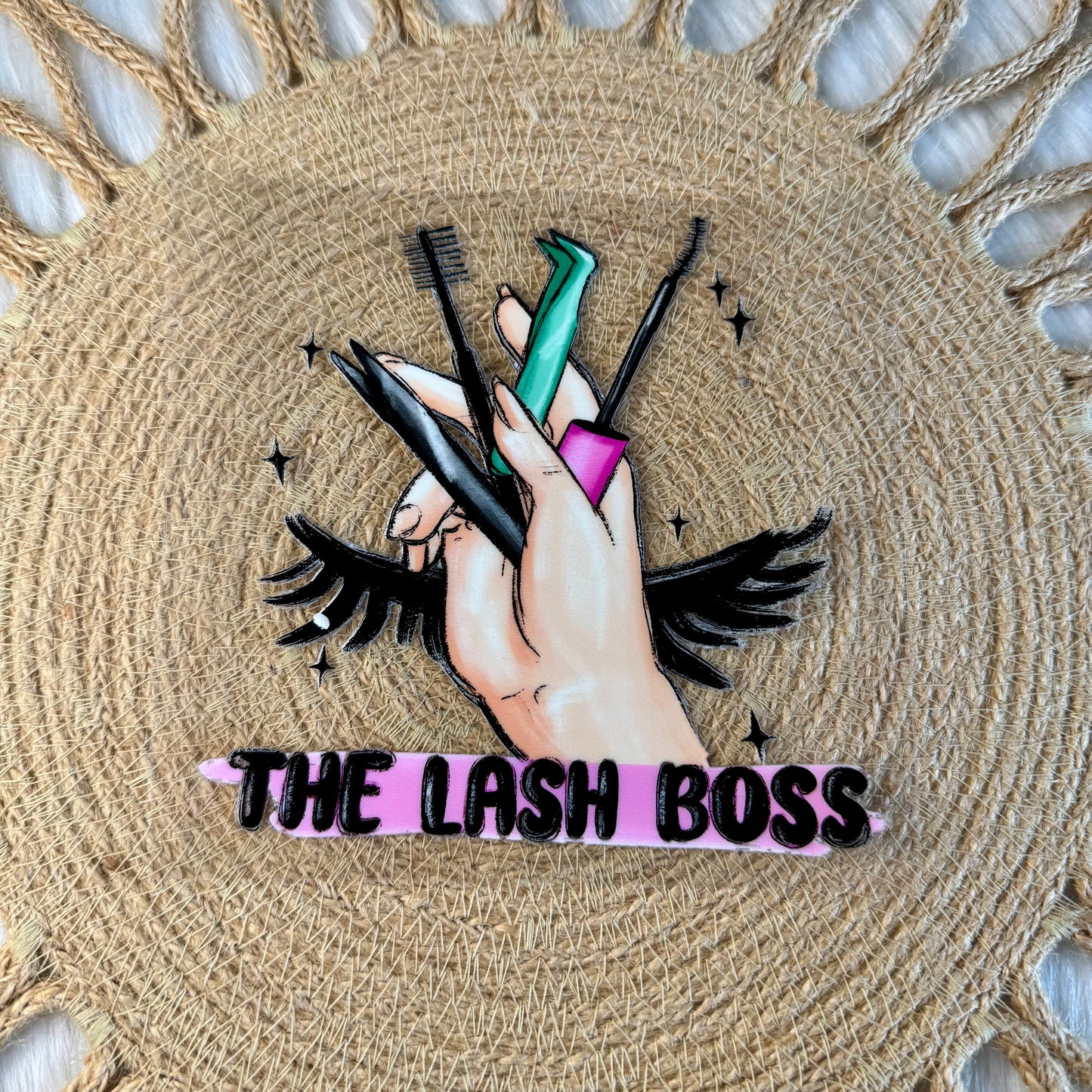 The Lash Boss Decal