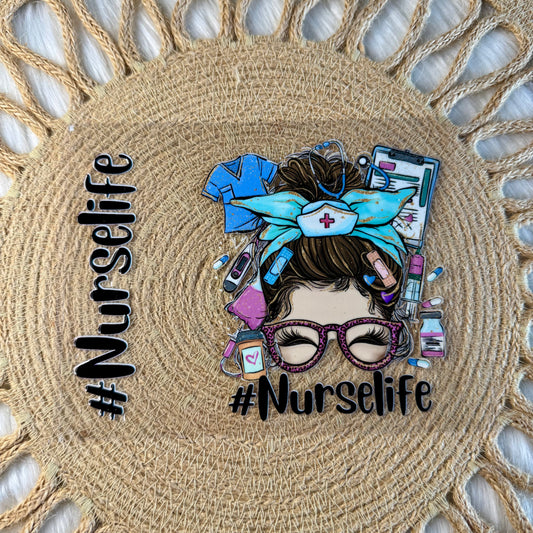Nurse Life Decal