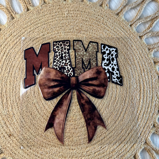 Mama Animal Print Decal