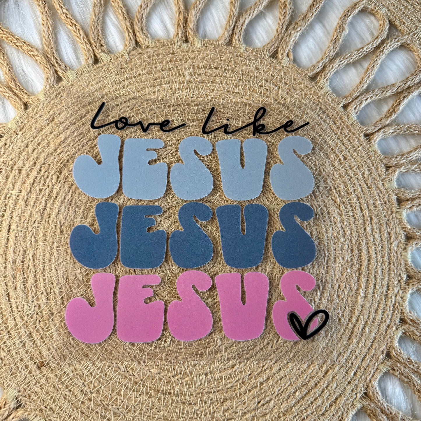 Love Like Jesus Decal