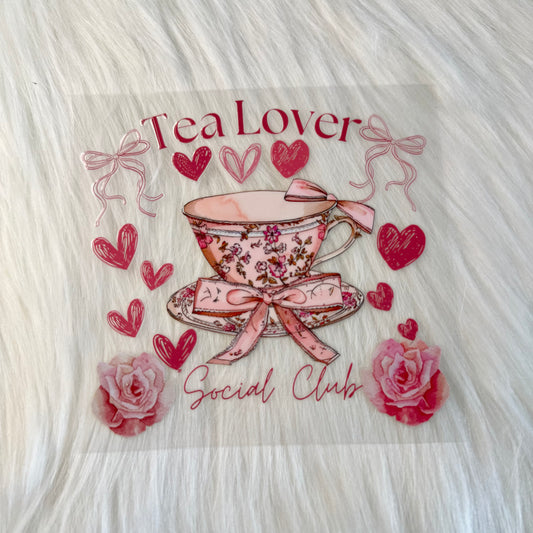 Tea Lover Decal
