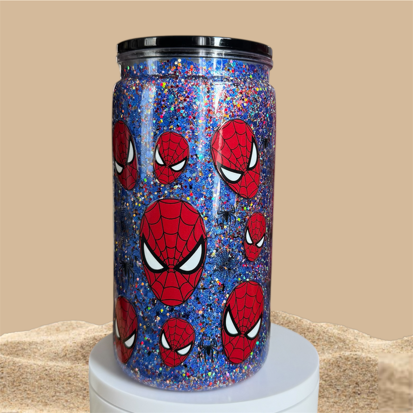 Spidey Acrylic Snowglobe Cup