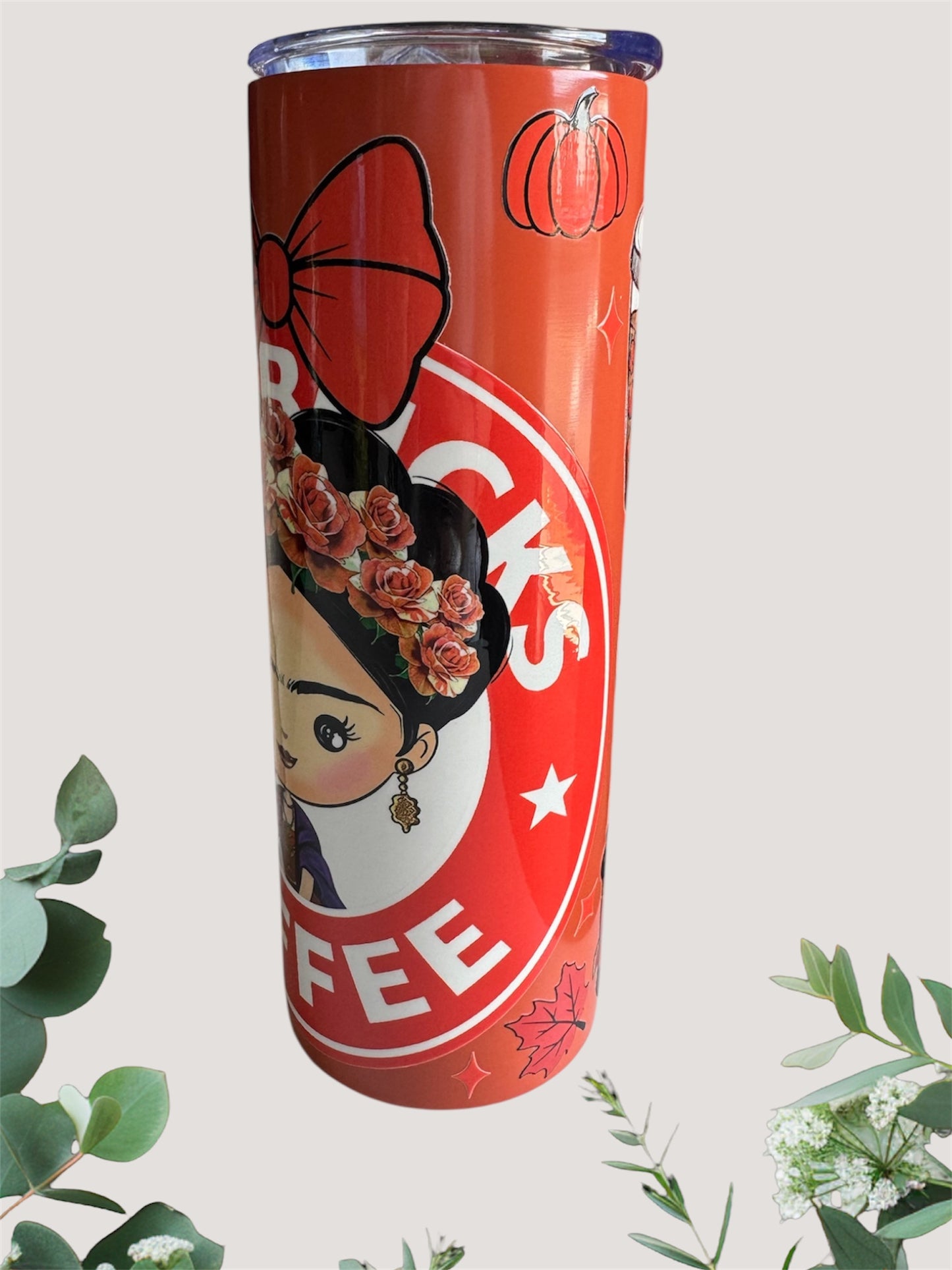 Autumn Fall Frida Tumbler