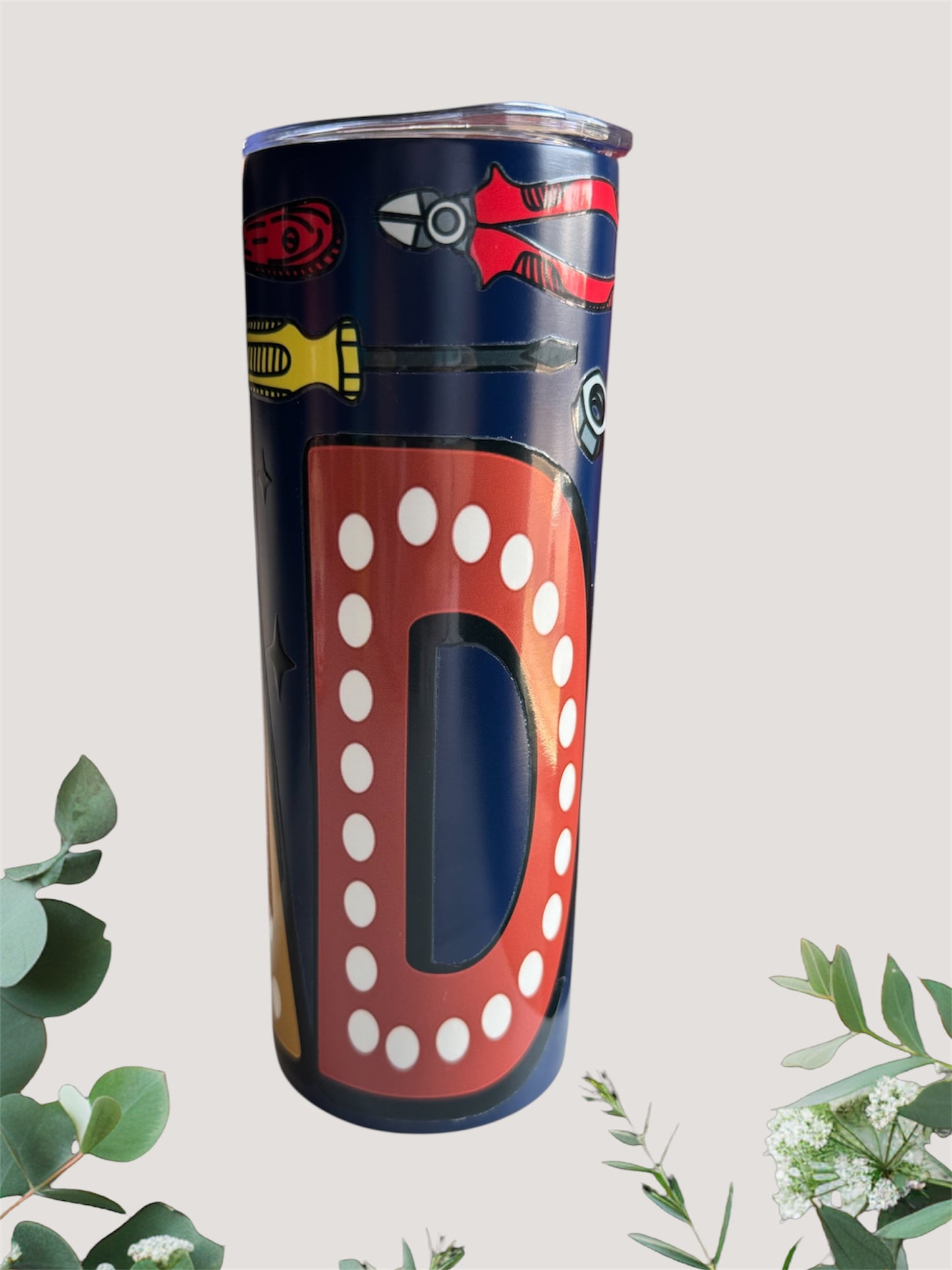 Dad Navy Blue Tumbler