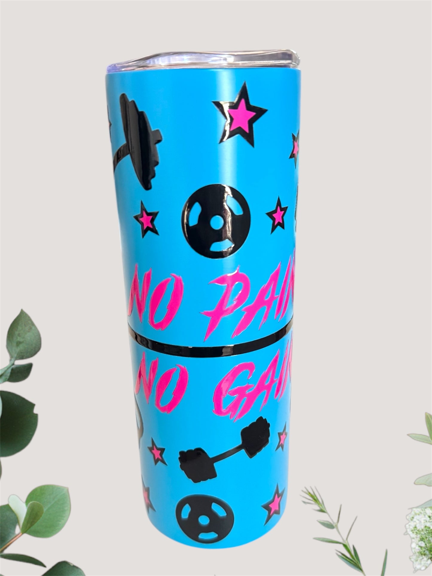No Pain No Gain Gym Tumbler