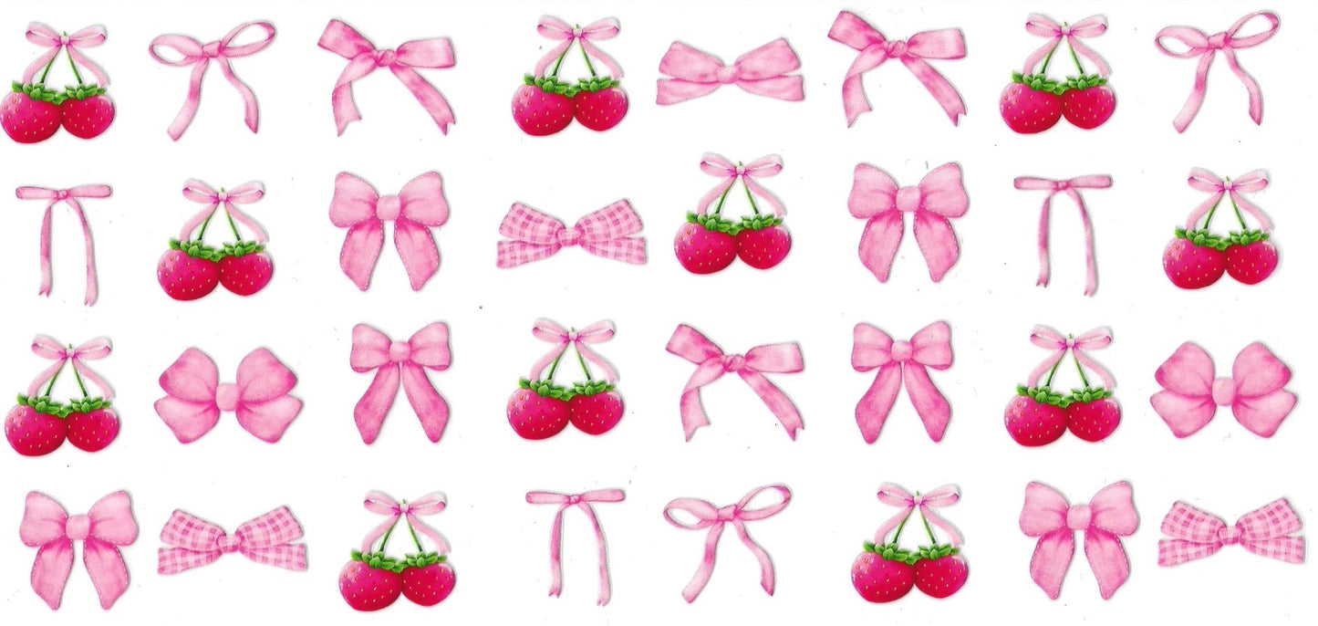 Coquette Strawberry Design