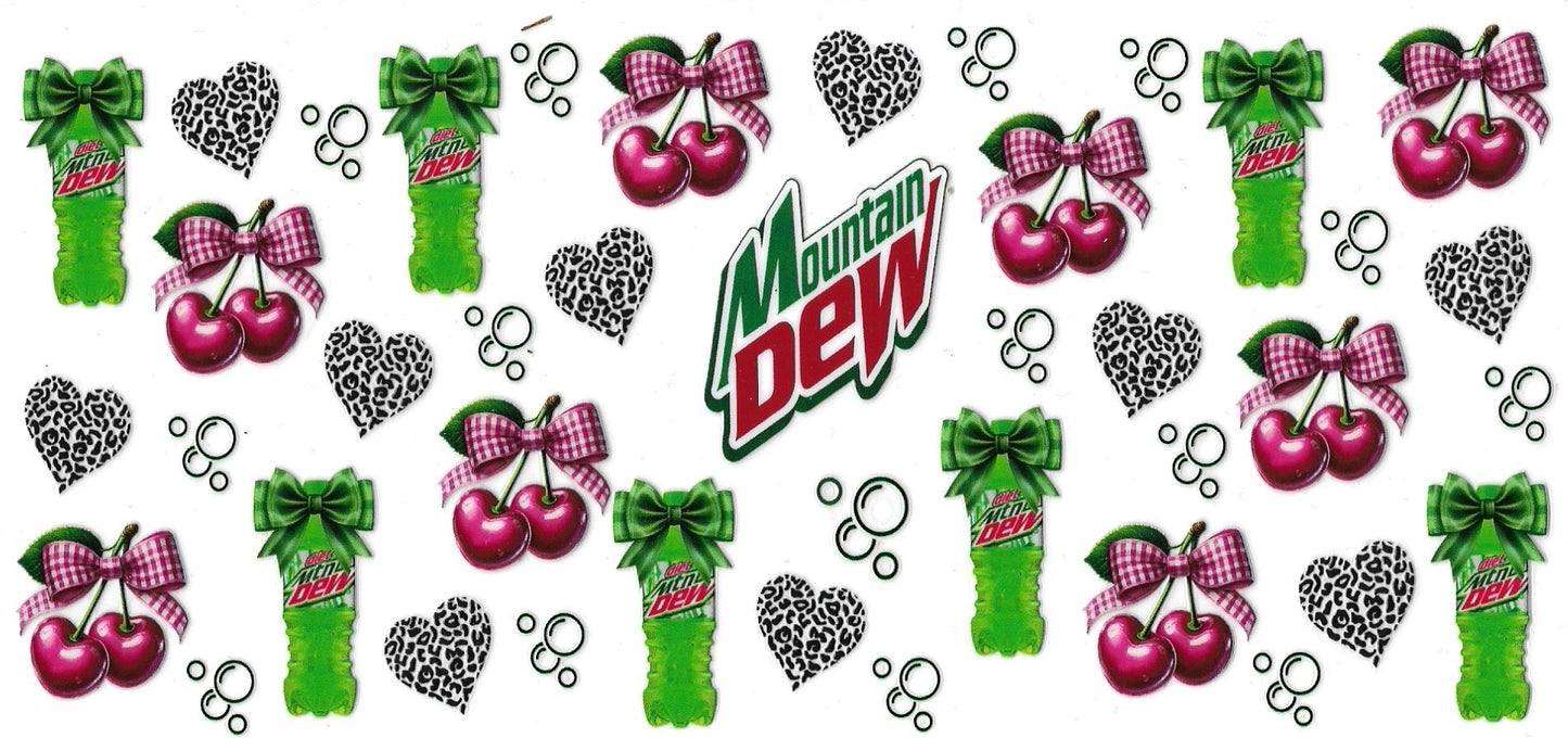 Mtn Dew Bow Bottle Design