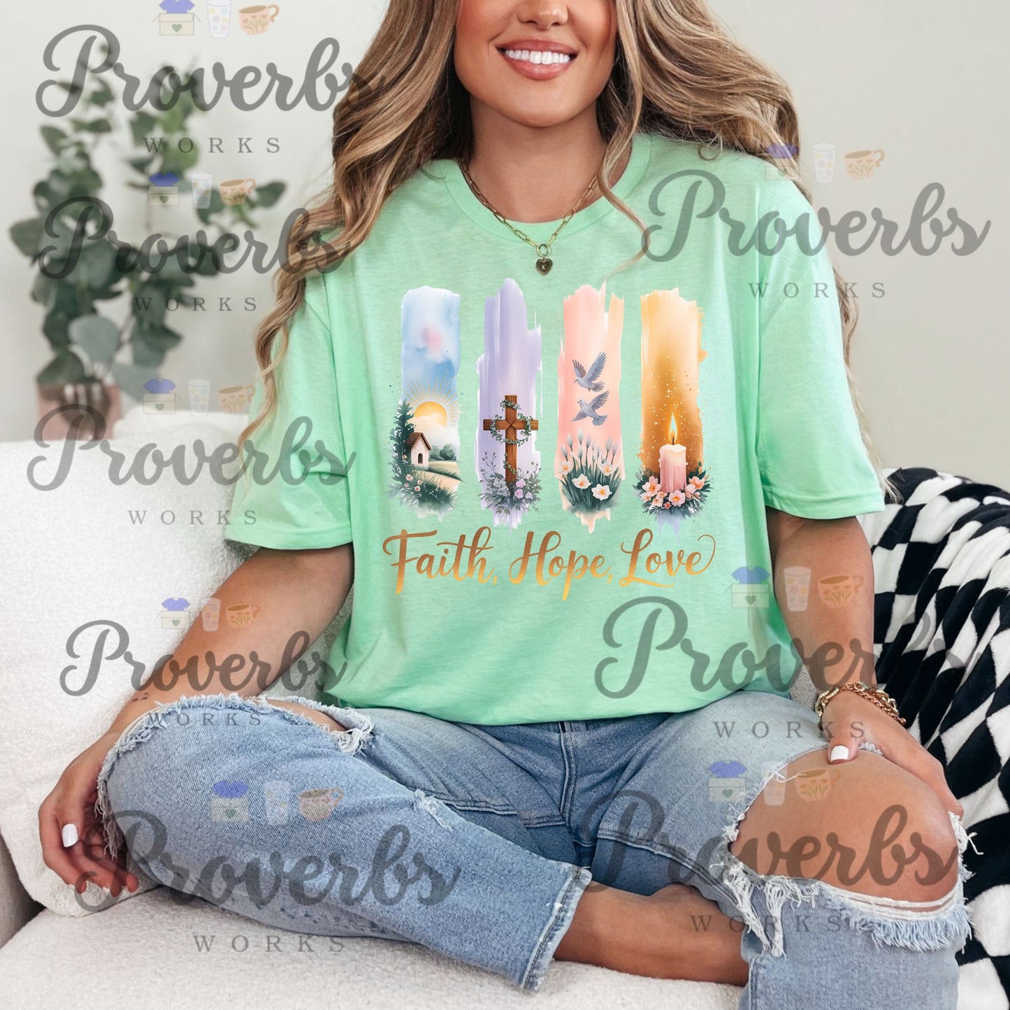 Faith Hope Love T-Shirt