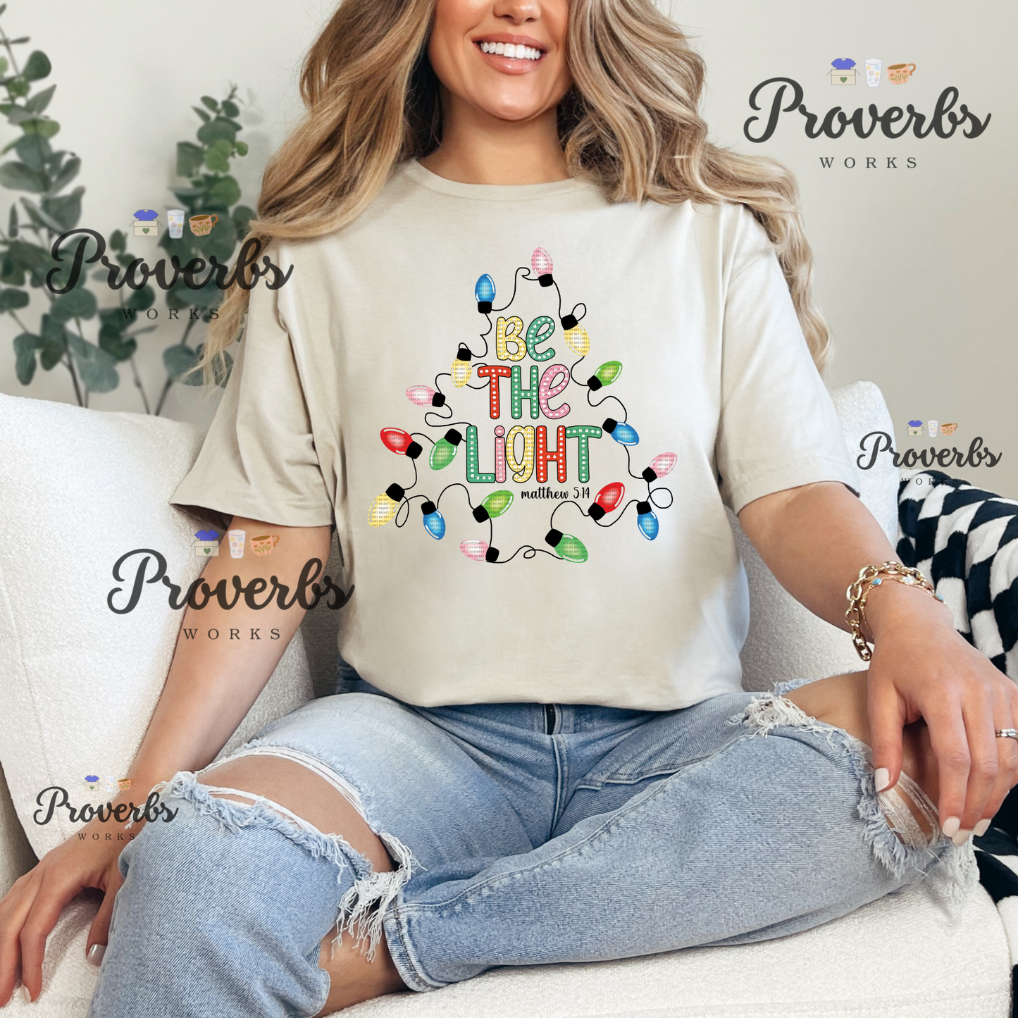 Be the Light Matthew 5:14 T-Shirt