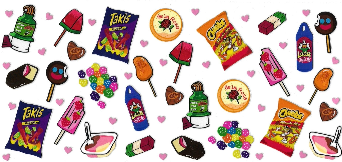 Popular Candy & Chips Design