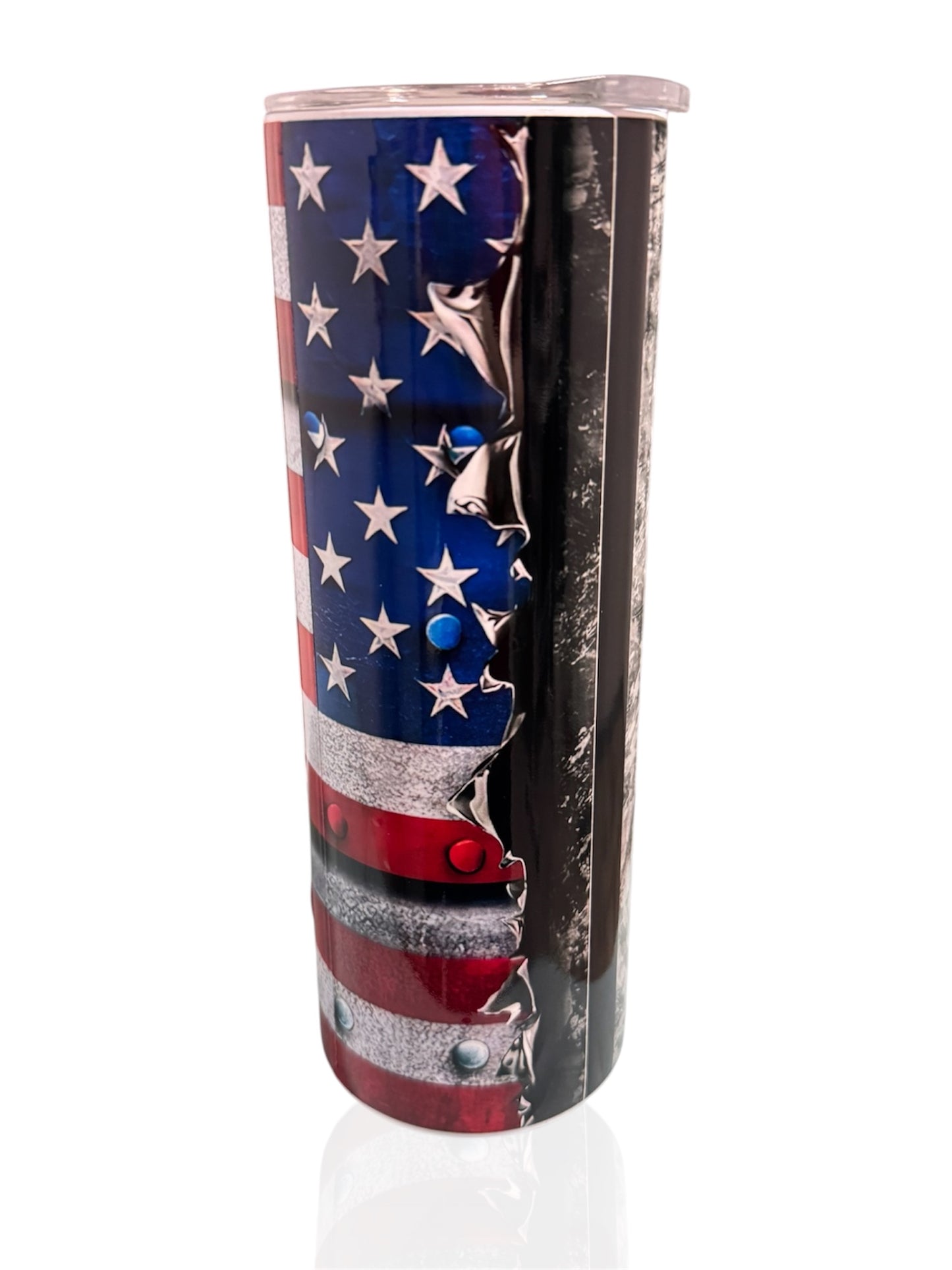 USA Flag Patriotic Tumbler