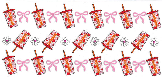 Bow Dunkin Pattern Design