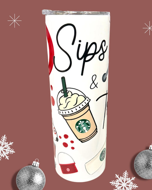 Sips & Trips Tumbler