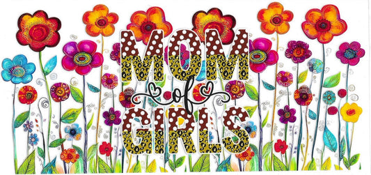 Flowers Mom of Girls Design
