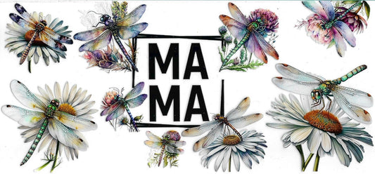 Dragonflies Mama Daisies Design
