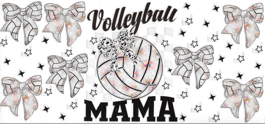 Volleyball Mama Bow Design