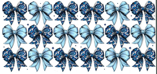 Blue Bows Design
