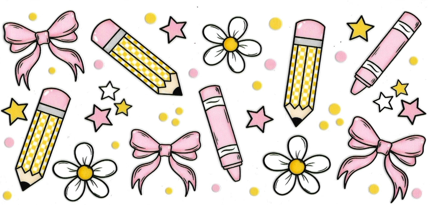 Girly Pencil Design
