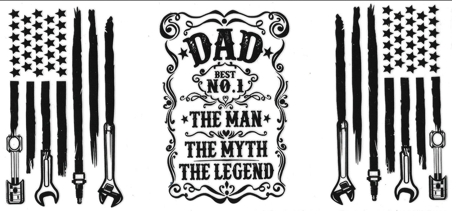 Best Number 1 Dad Design