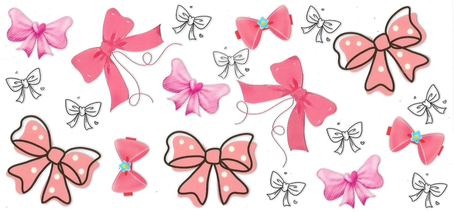 Pink Bow Styles Design