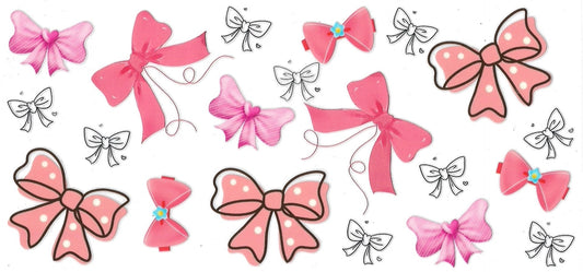 Pink Bow Styles Design