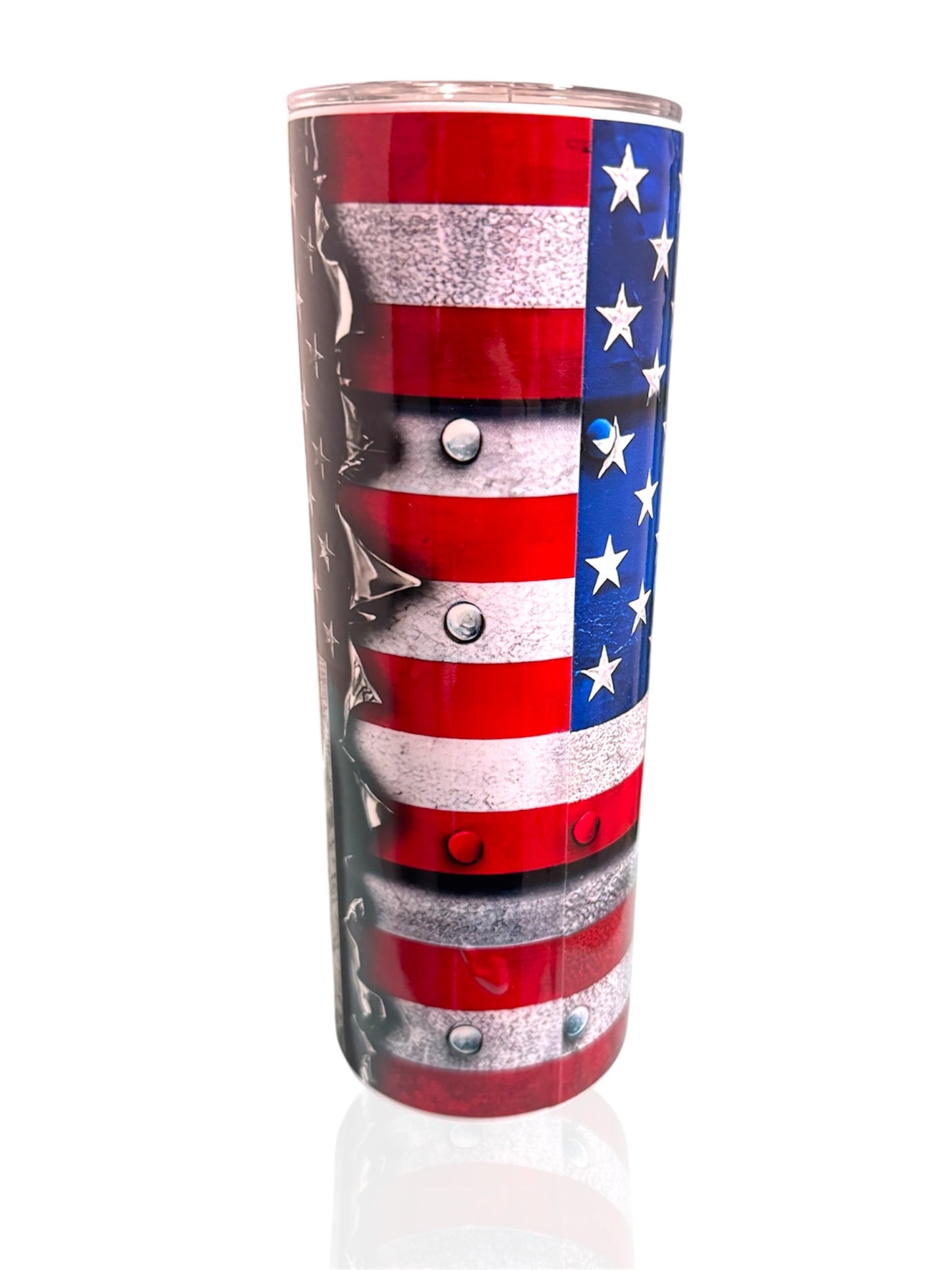USA Flag Patriotic Tumbler