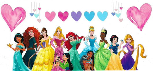 Princess Hearts Design