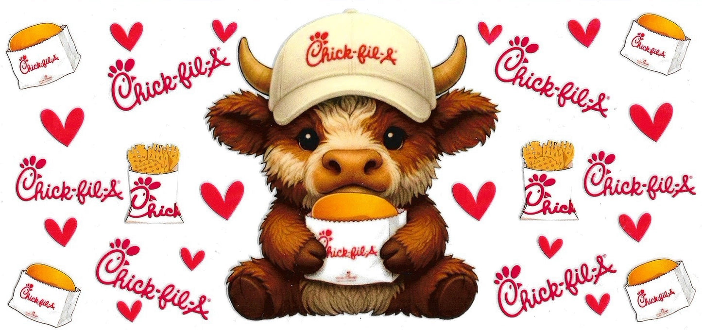 Chick Fil A Cow Design