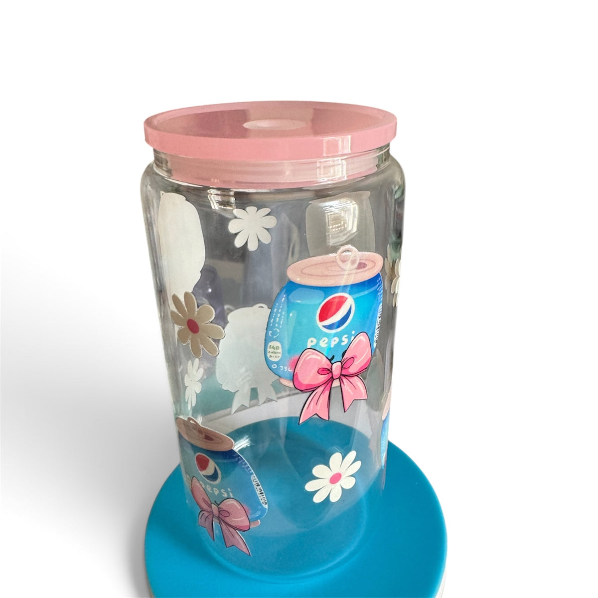 Coquette Pepsi Glass Cup