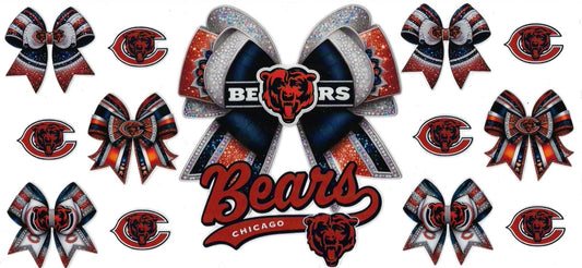 Bears Chicago Bow Design