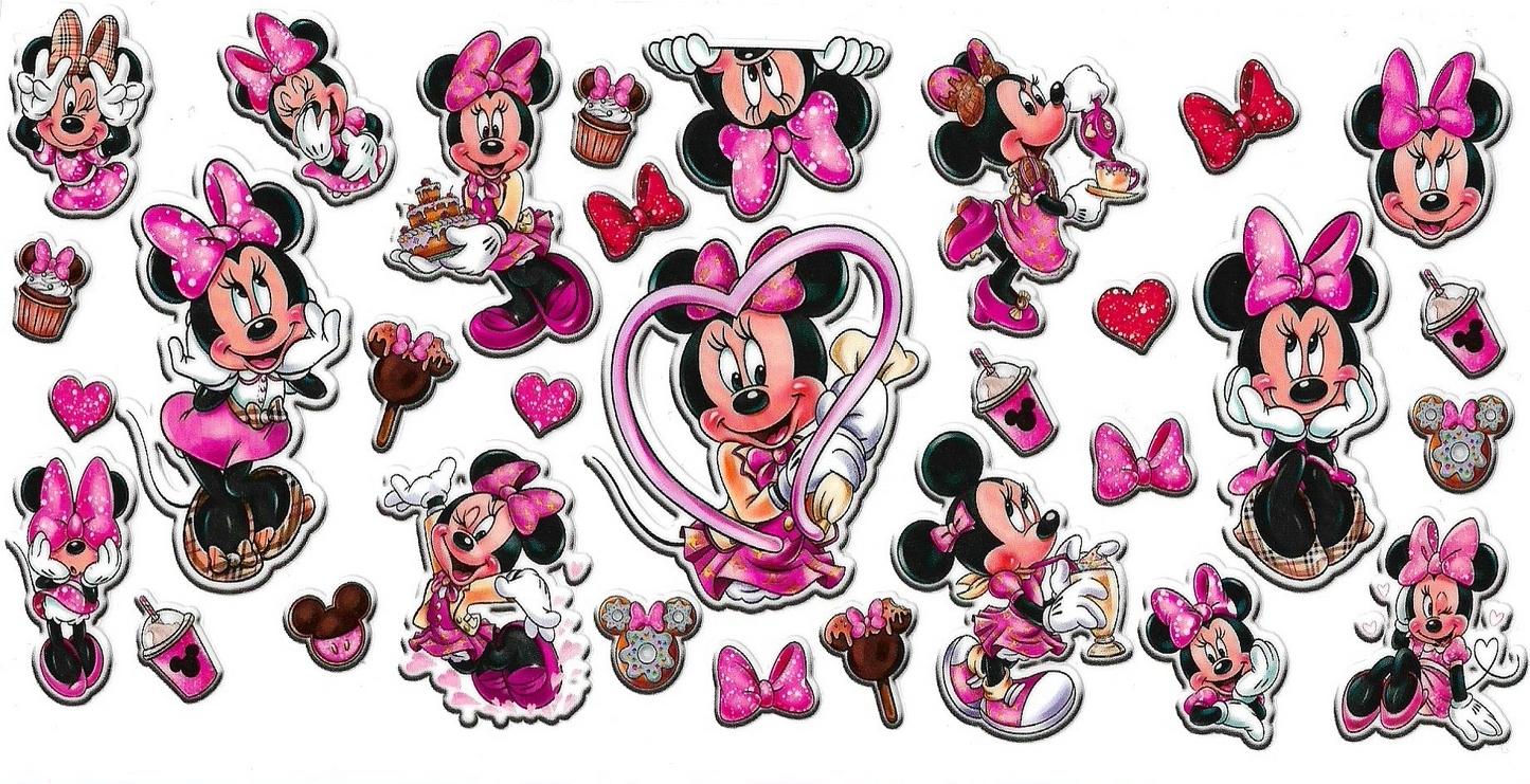 Girl Mouse Sweets Design
